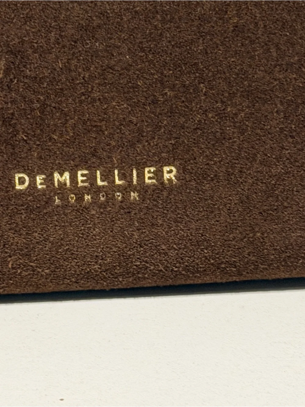 DeMellier New York Midi suede tote bag